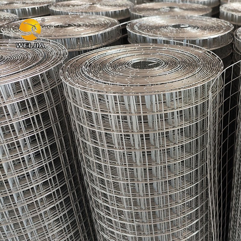 China Factory Customized Sizes 1/2 '' 1/4 '' 1-1/2 '' Stainless Steel Welded Wire Mesh/Iron Wire Mesh in Stock for Fence