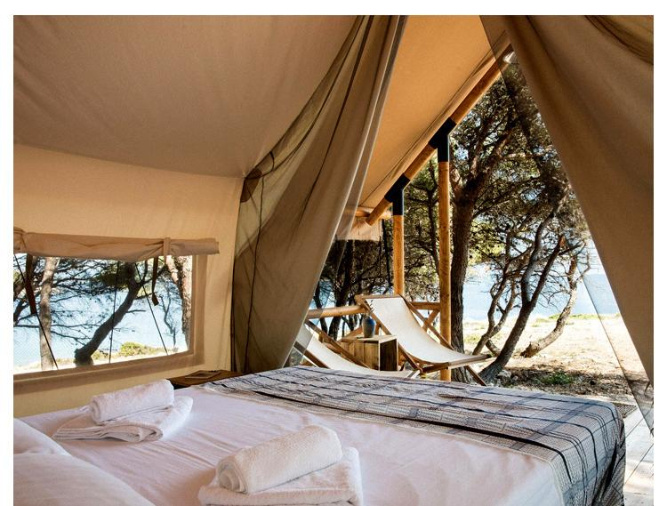 High Quality Cotton Canvas Water Proof Prefab House Luxury Hotel Tent