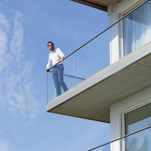 1.5 kN Adjustable Frameless Aluminium Glass Balustrade with CE Certificate/Aluminium Profile