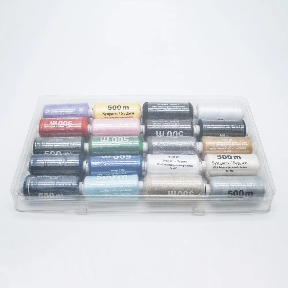 Europe Hot Sell Sewing Kit in Plastic Box