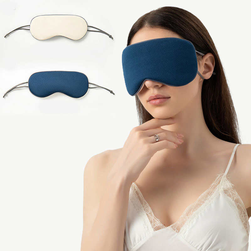 Wholesale Breathable Travel Hook - Ear Simulated Silk Light Blocking Sleep Eyemasks