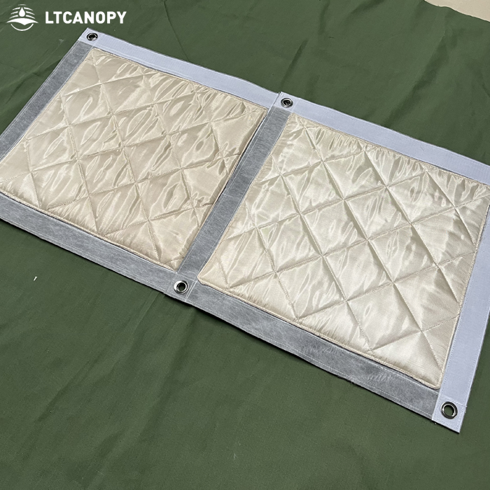 Litong Exterior Control Noise Sound Absorbing Acoustic Sound Barrier Blanket