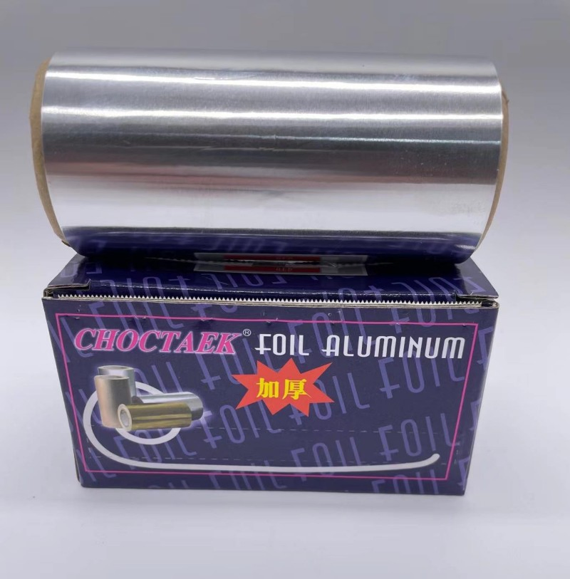 Custom Embossed Hair Salon Aluminum Foil Pop up Foil Sheets Hairdressing Hair Foil