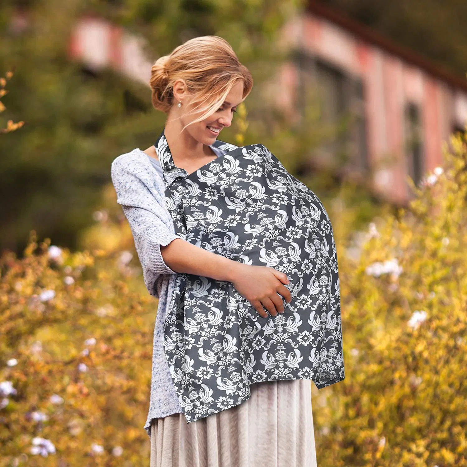 Infinity Cotton Soft Breastfeeding for Babies with Non-Transparent Cotton for Mother