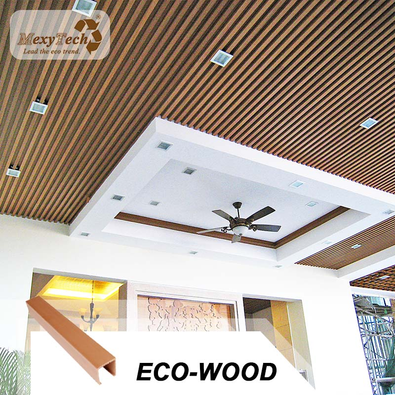 Flat Surface Composite Wood Ceiling Artistic Ceiling House Decoration