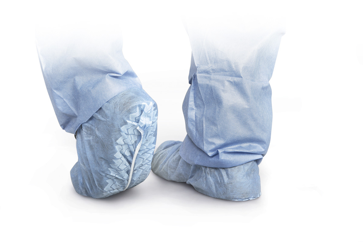 Non Woven PP Disposable Waterproof Dust Proof Non Skid Shoe Cover
