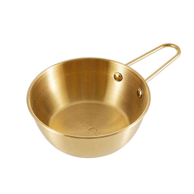Elegant Stainless Steel Sauce Dish for Serving and Dipping