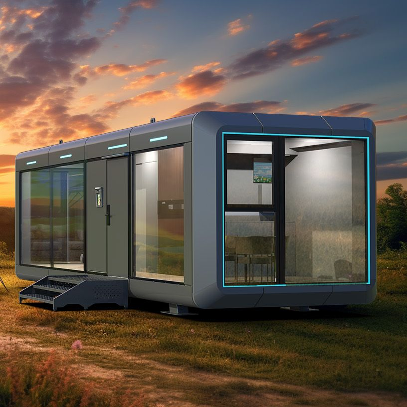 Marine Dancer Wind Resistance Waterproof Anti Seismic Prefab House Prefab Capsule House