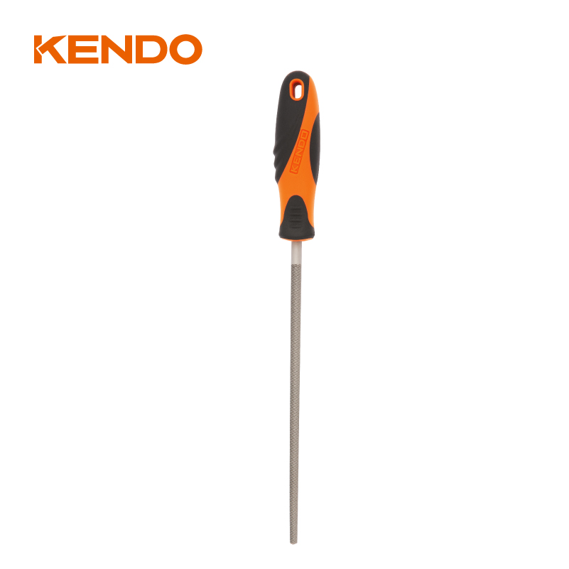 Kendo High Removal Rate Round Steel File with Tapered Shape Towards The Tip