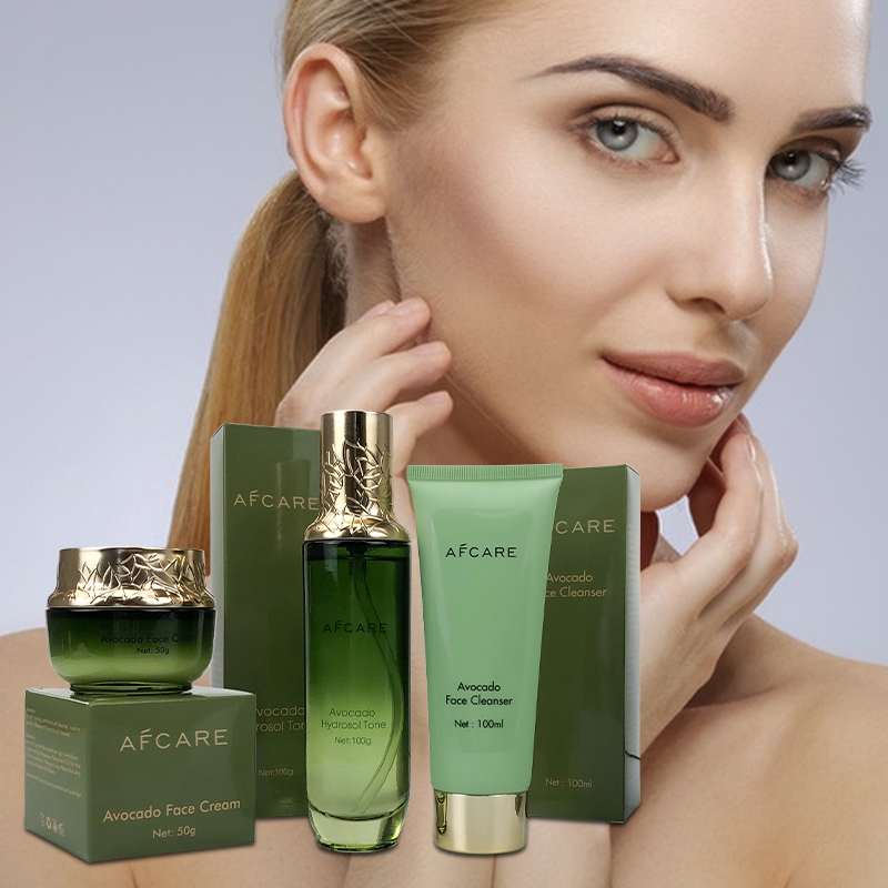 Private Label Moisture Whitening Anti-Aging Soothing The Skin Avocado Skincare Series