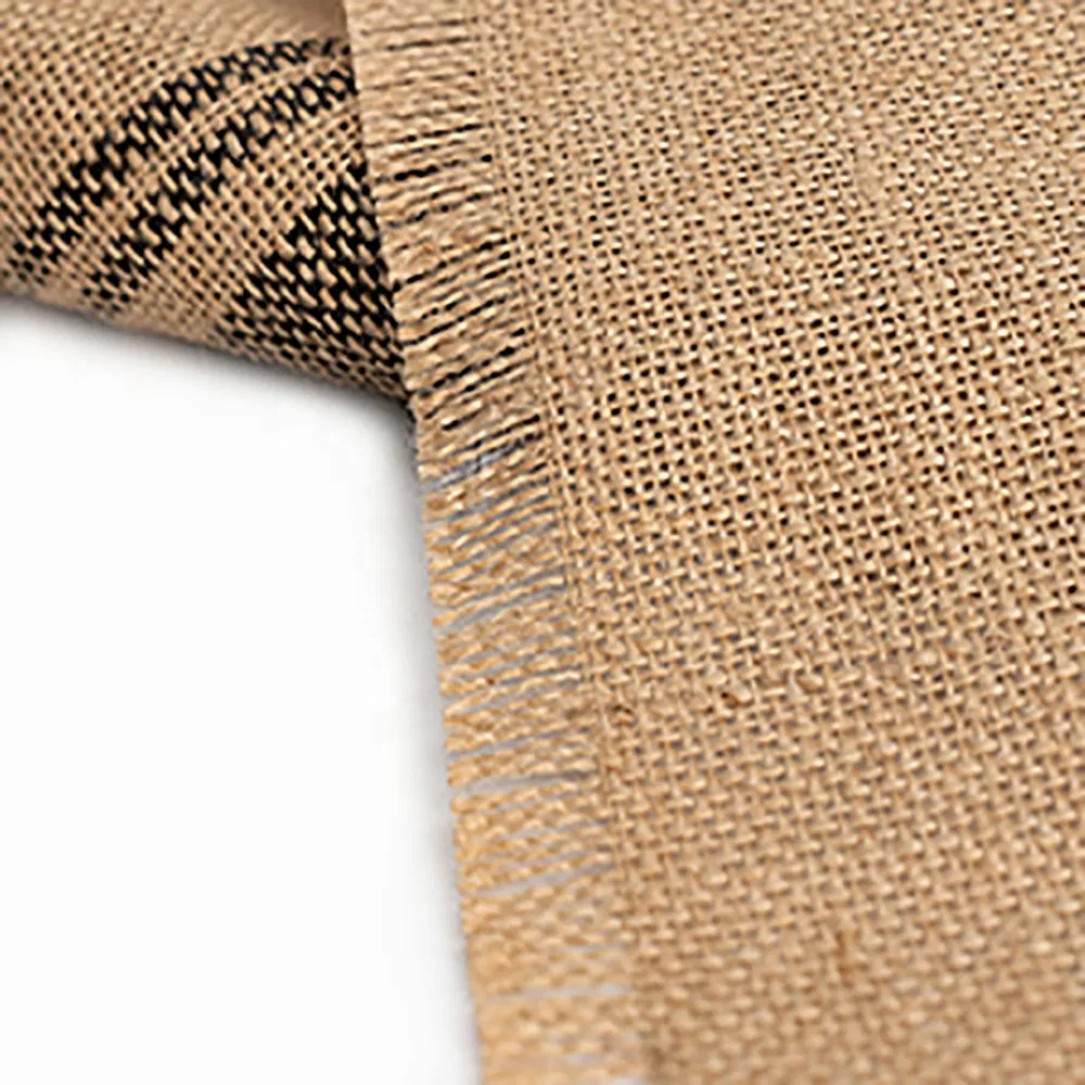 Stripe Burlap Table Runners Jute Vintage Burlap Roll