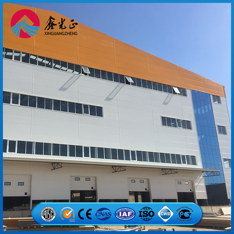 Optimized Force Balance Reinforced Pipe Suspension Support Mechanism Metal Prefab/Prefabricated Steel Structure Multi-Story/High-Rise Office Building