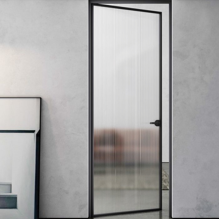 Modern Slimline Sliding Glass Door Double Doors