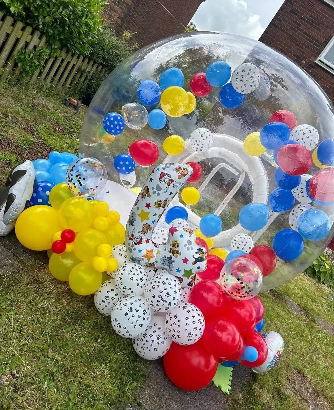 Cheap Commercial Grade Bubble Balloon House PVC Bubble Tent for Kids Birthday Party Weddings