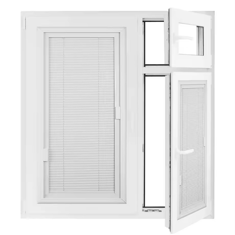 Professional Customization Commercial Building Decorative Aluminium Louver Window Magnetic Shutter Blinds