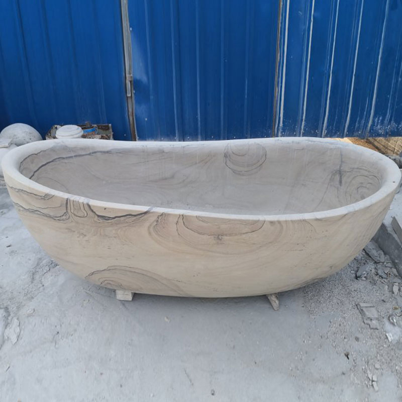 Каменная ванна Arabescato на заказ