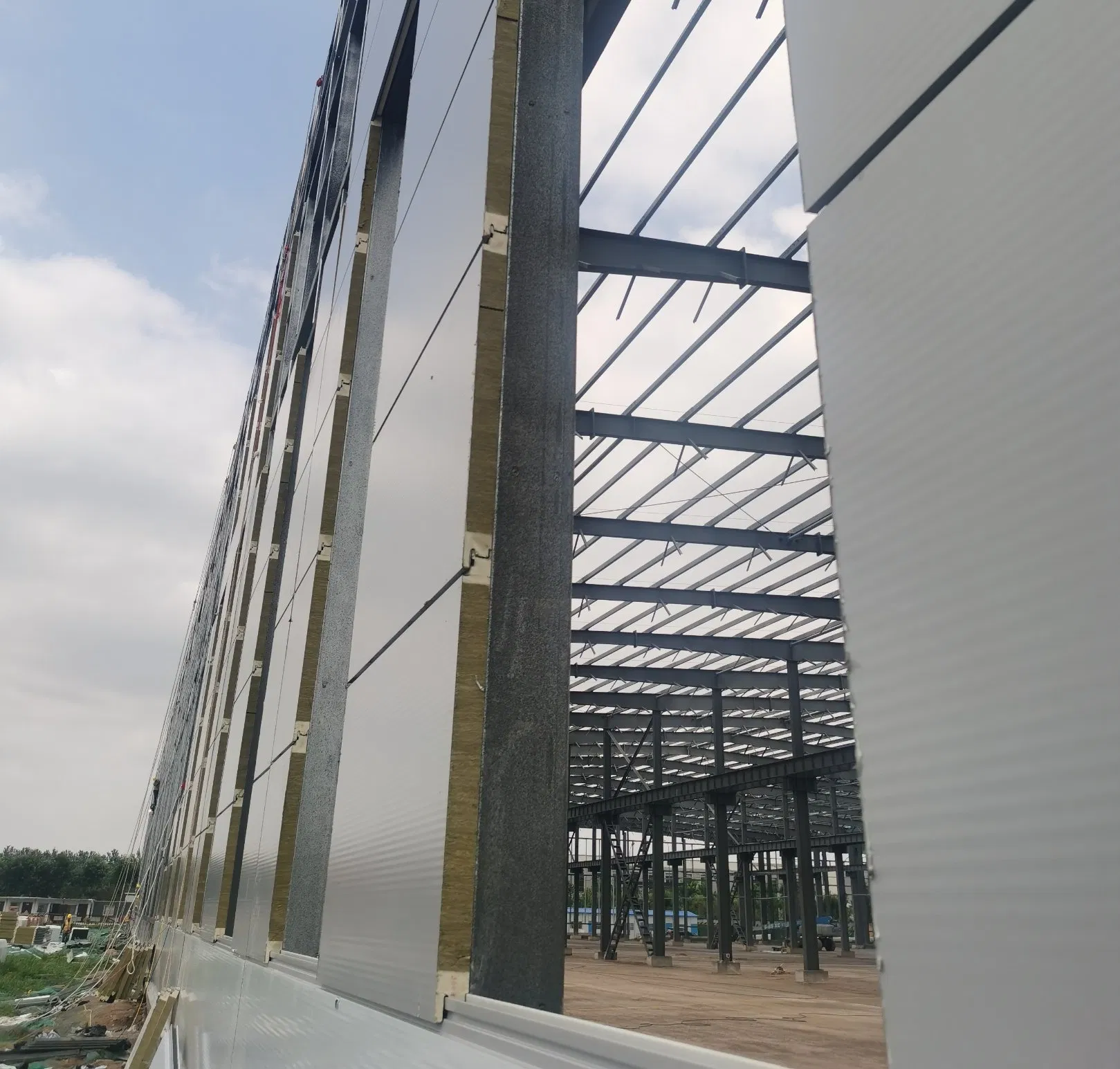 Acoustic Rock Wool Insulated Sandwich Panel with Lightweight Exterior Wall CE Standard Factory Price