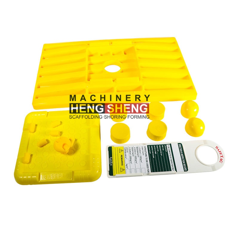 Scaffolding Plastic Foot Plate HD Tredda Plates Solid Weight 1500g Size 50X30X5.2cm