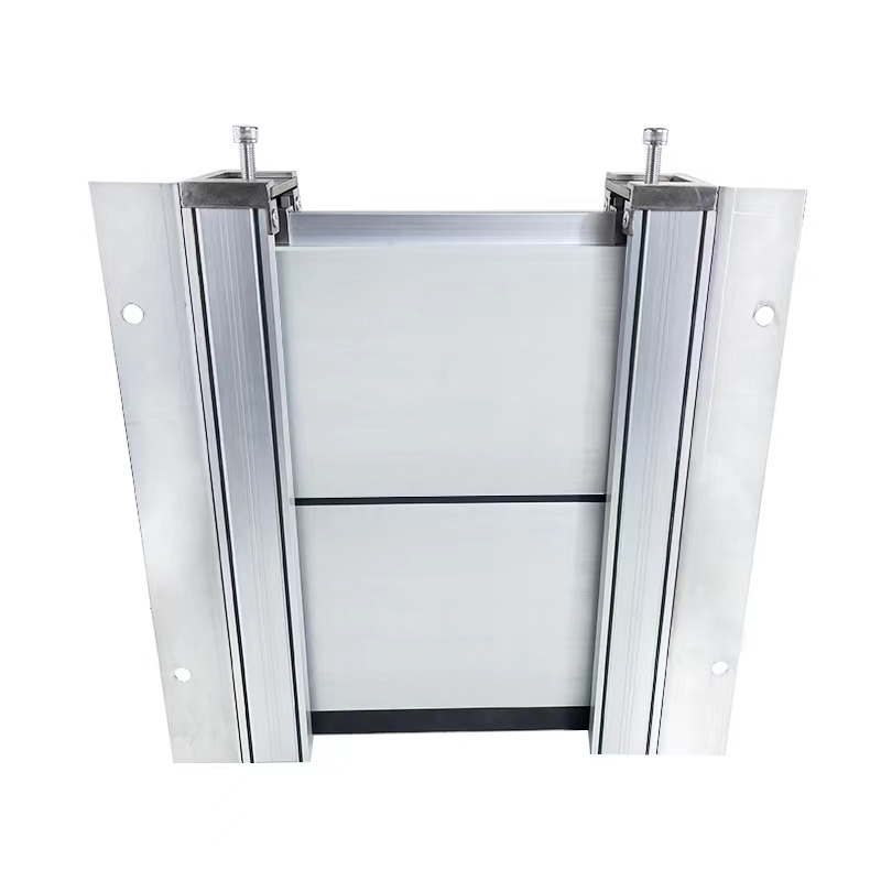 Face Wall Mounted Anodized Aluminum Flood Gate Barrier Panel for Parking Garage Flood Barrier