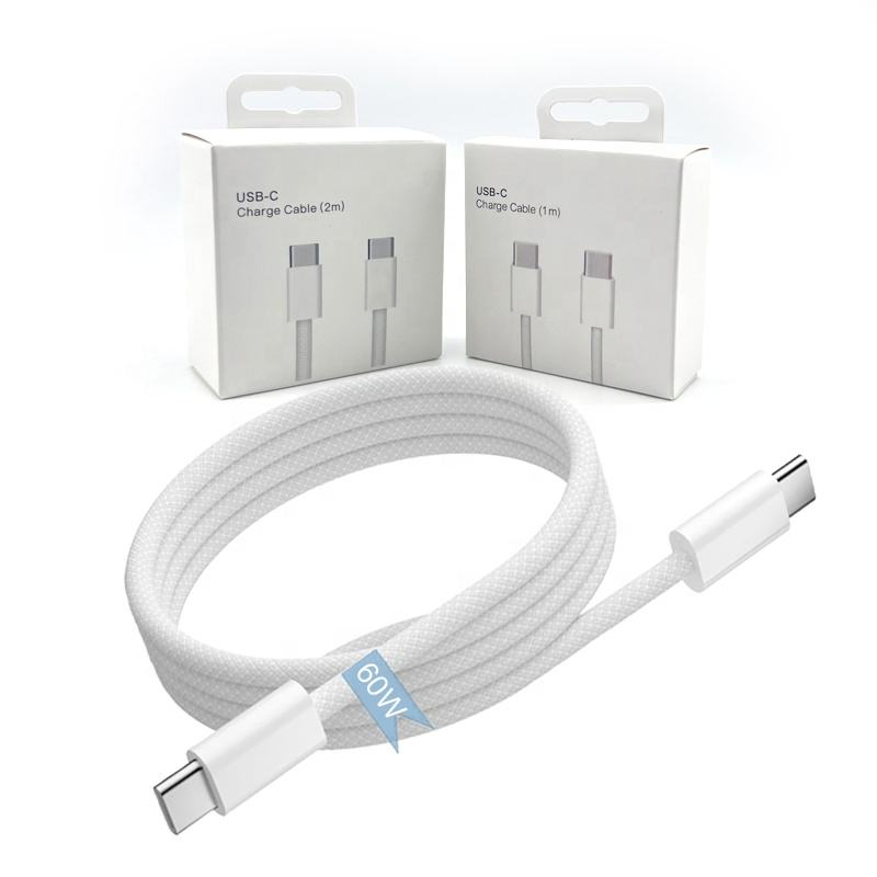 Кабель для быстрой зарядки 60W Dual Type-C