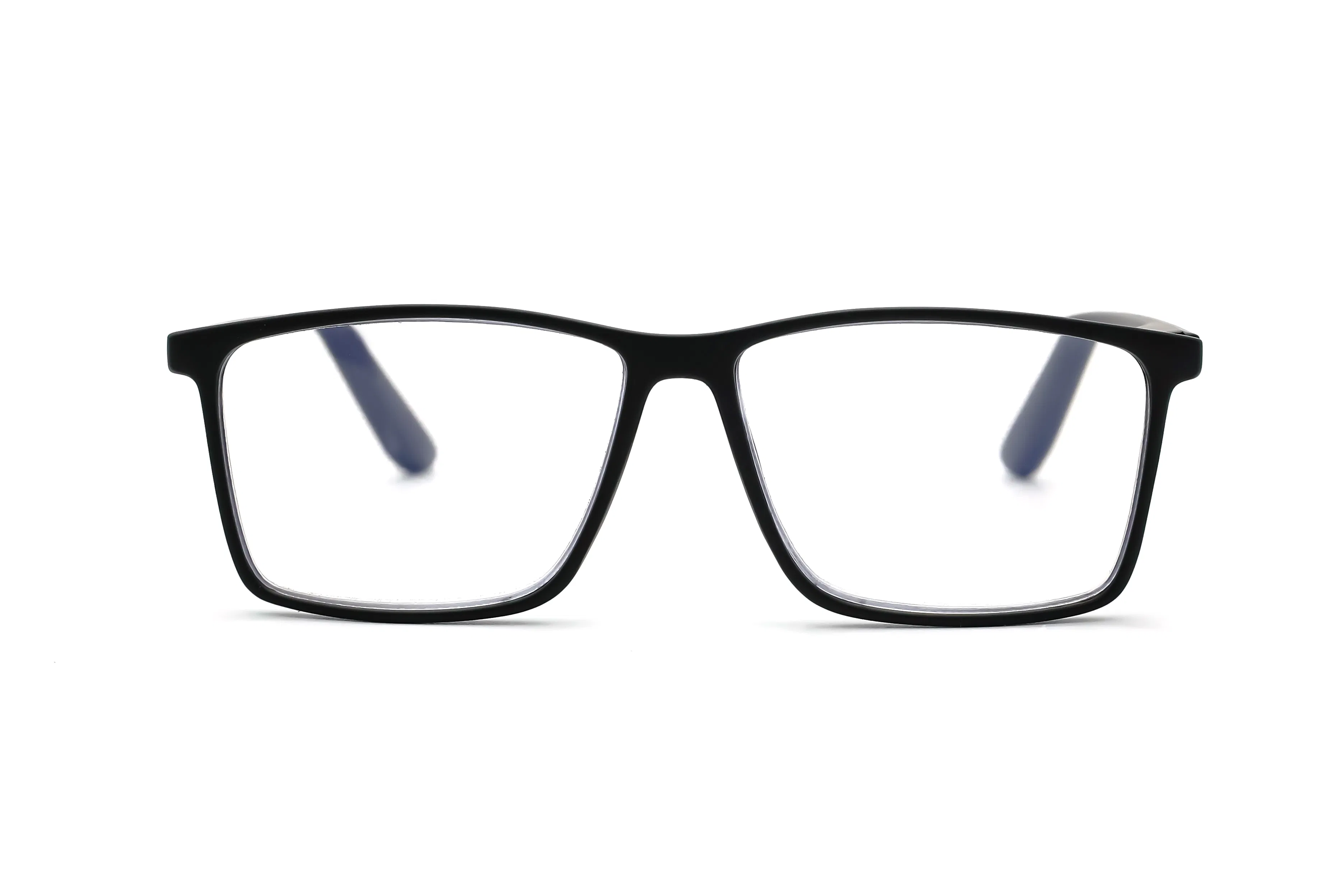 Solid Colour Fashionable and Fine Square Frame Reading Glasses Eyewear