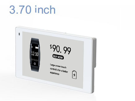 3.7'' E-Ink ESL Manager with 2.4G SDR Custom Reader & OEM/ODM Stm32 Instant Alert Critical Timing System
