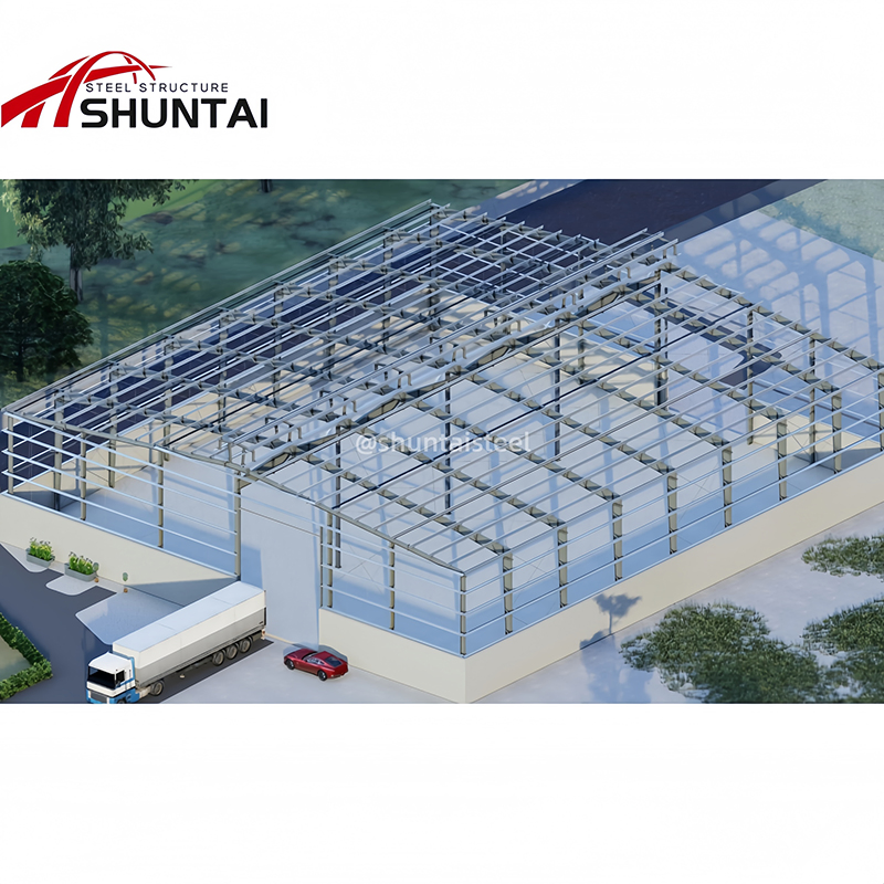 Steel Frame for Steel Structure Building Material Prefab Factory Building Workshop Shed Beam Hangar Warehouse Column Building Steel Structure Warehouse