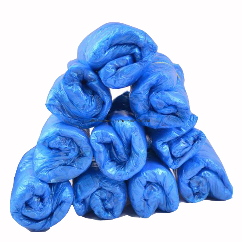 Ly Single Use Disposable CPE Shoecover (LY-PSC-B)