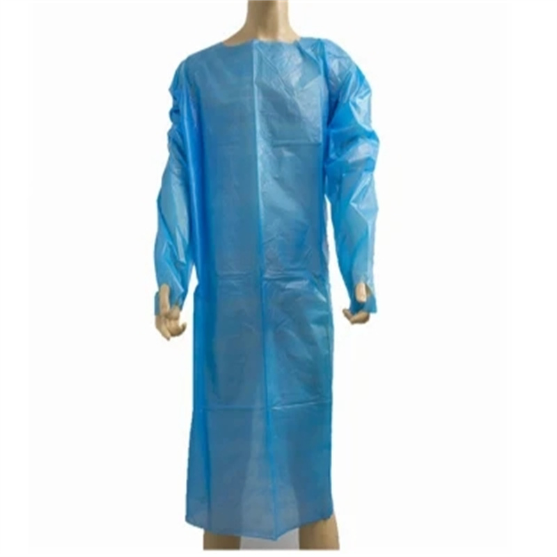 Diposable PE Apron CPE Gown CE Medical Protective Clothing