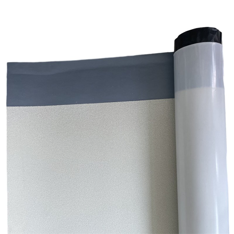 Strong Sand Granules Pre-Applied HDPE Non Asphalt Self Adhesive Waterproofing Membrane