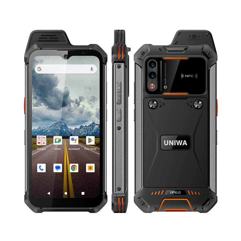 Защищённый смартфон Uniwa W999, 6.3", 8/128 ГБ, 5000 мАч