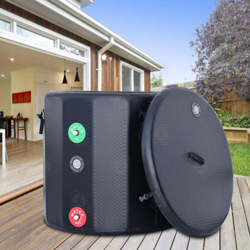 Custom OEM ODM Portable Outdoor Inflatable Cold Plunge Tub Ice Bath Tub for Adult Athletes Fitness Recovery