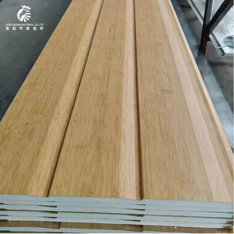 16mm Composite PU Wool Decoration Metal Insulated Poylurethane Sandwich Panel