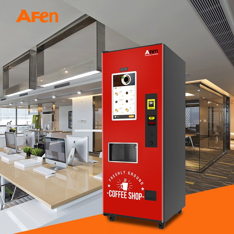Afen Multi Products Touch Screen Ultimate Snack Cold Drinks Water Dispenser Vending Machine