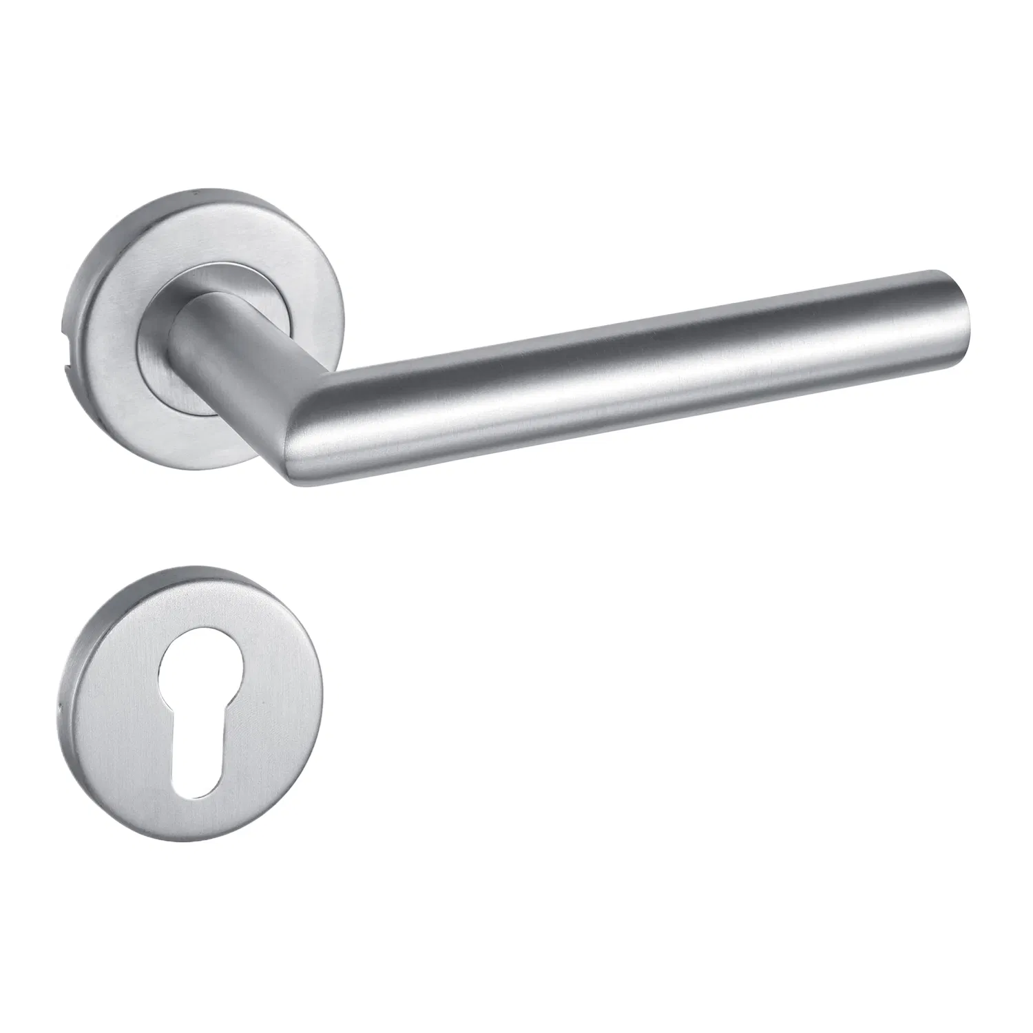 Durable Stainless Steel Split Door Handle with Anti-Theft Design