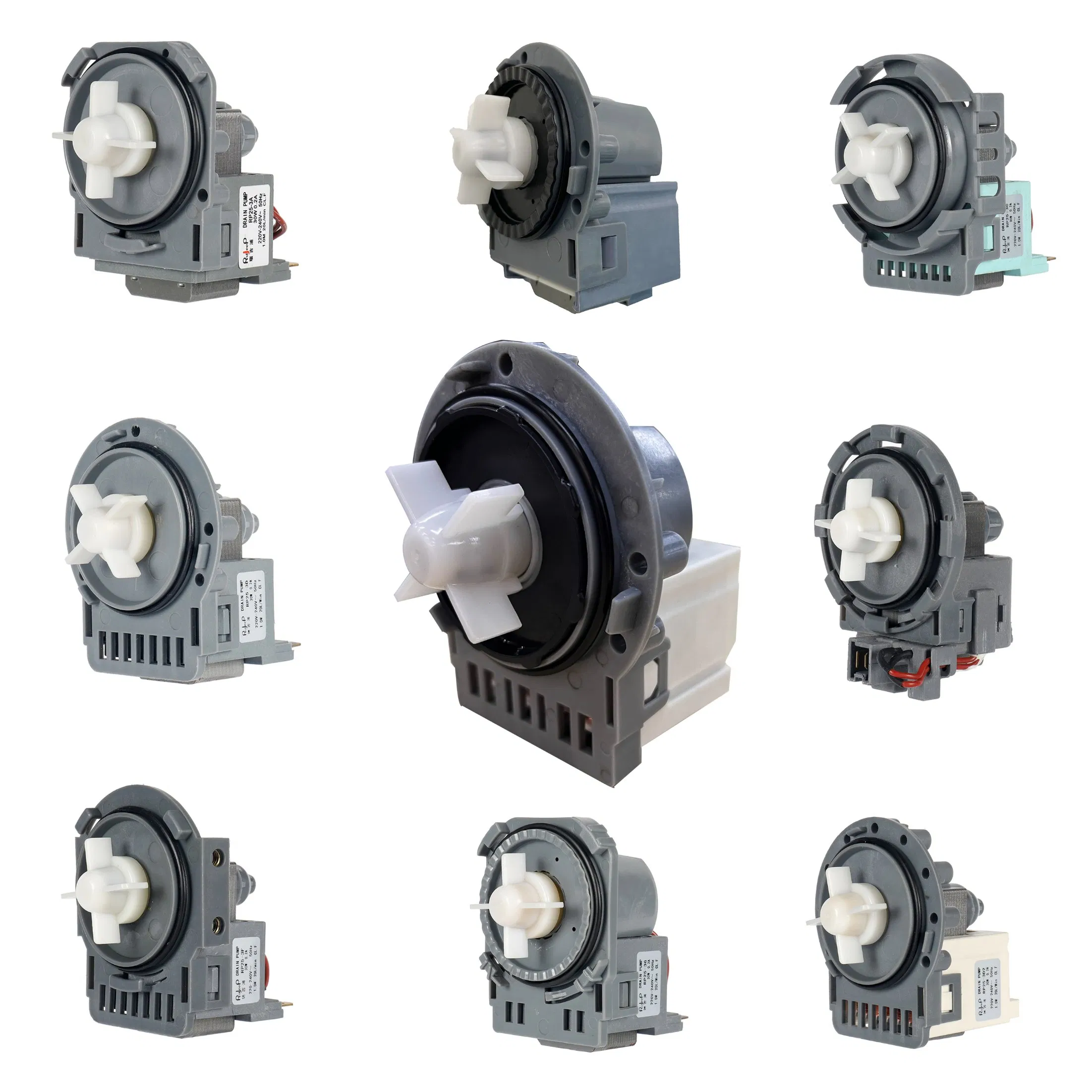 Ruijp Factory Electric Plastic&Metal Washing Machine High Pressure Pump