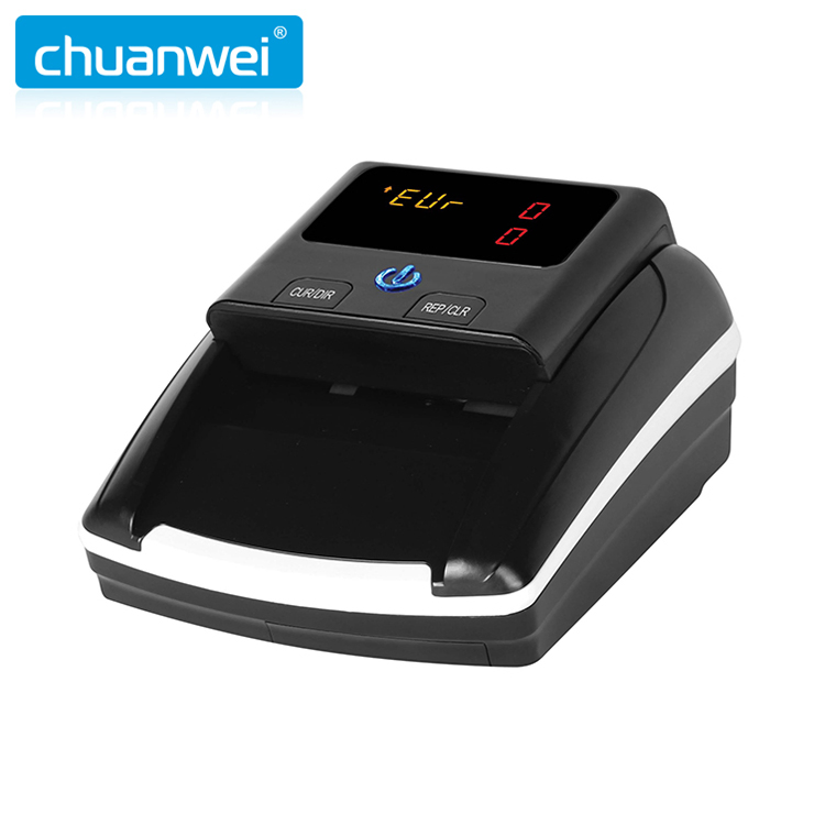 Al-130 Newest Sale Ecb Tested Euro EUR Currency Counterfeit Detector Banknote Bill Detector