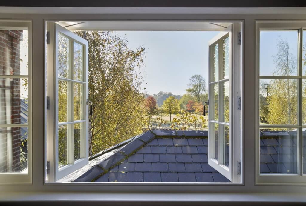 New Design Thermal Break Heat Insulation Aluminum Window Aluminium French Window Casement Glass Window