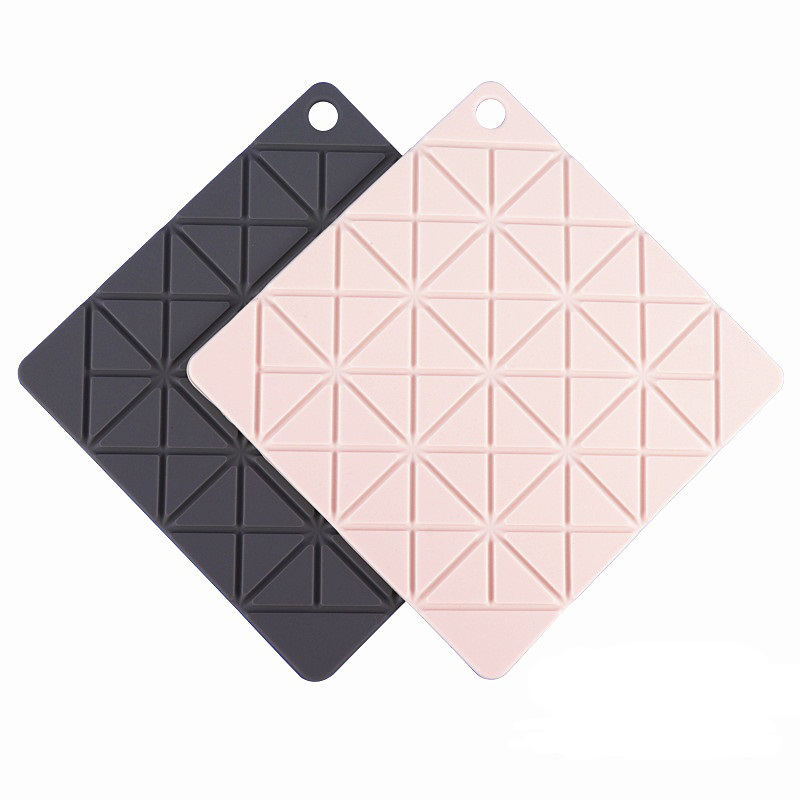 Silicone Trivet Place Mats Non Slip Heat Resistant Kitchen Dinner Table Mat