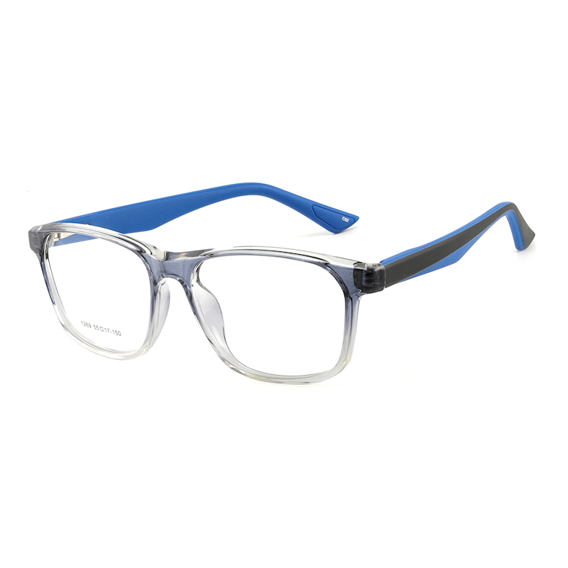 Fashion Square Glasses for Manclear Eyeweardouble Colors Eyeglasses Tr90