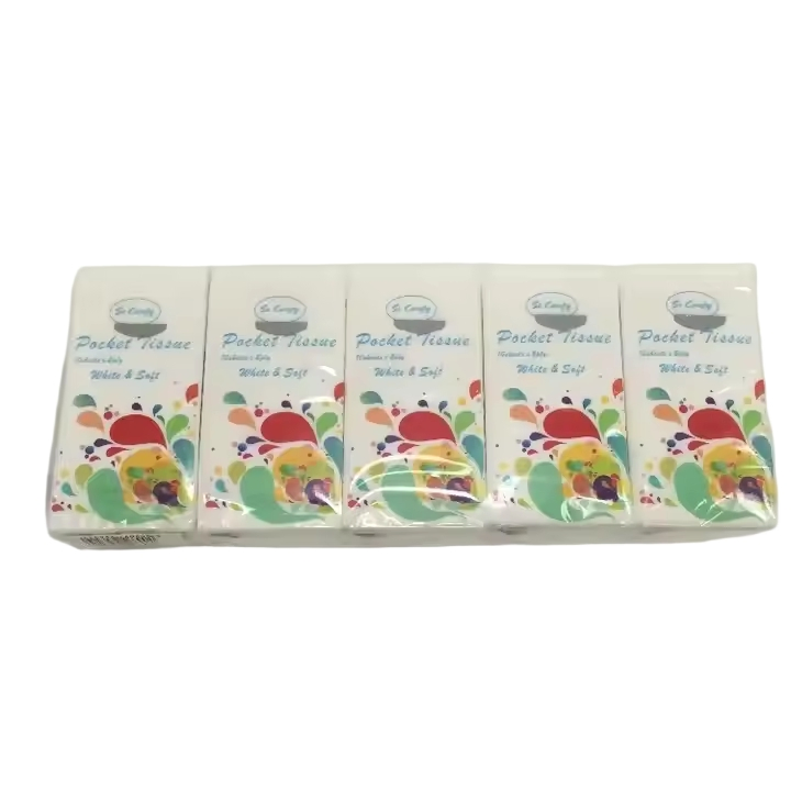 Custom Printed Pocket Tissue 2ply 10sheets Pocket Tissues