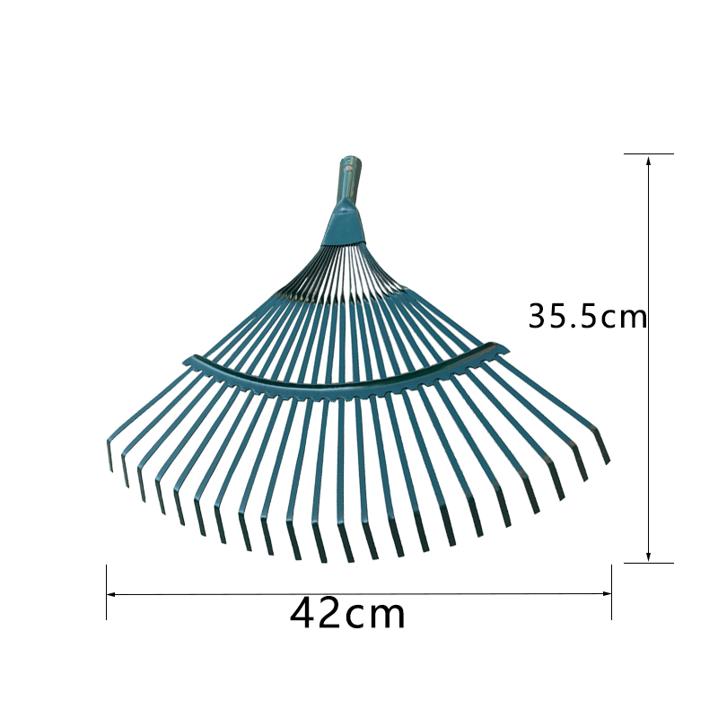 Farm Gardening Tool Ground Leaf Sweeper Lawn Iron Claw Grass Rake