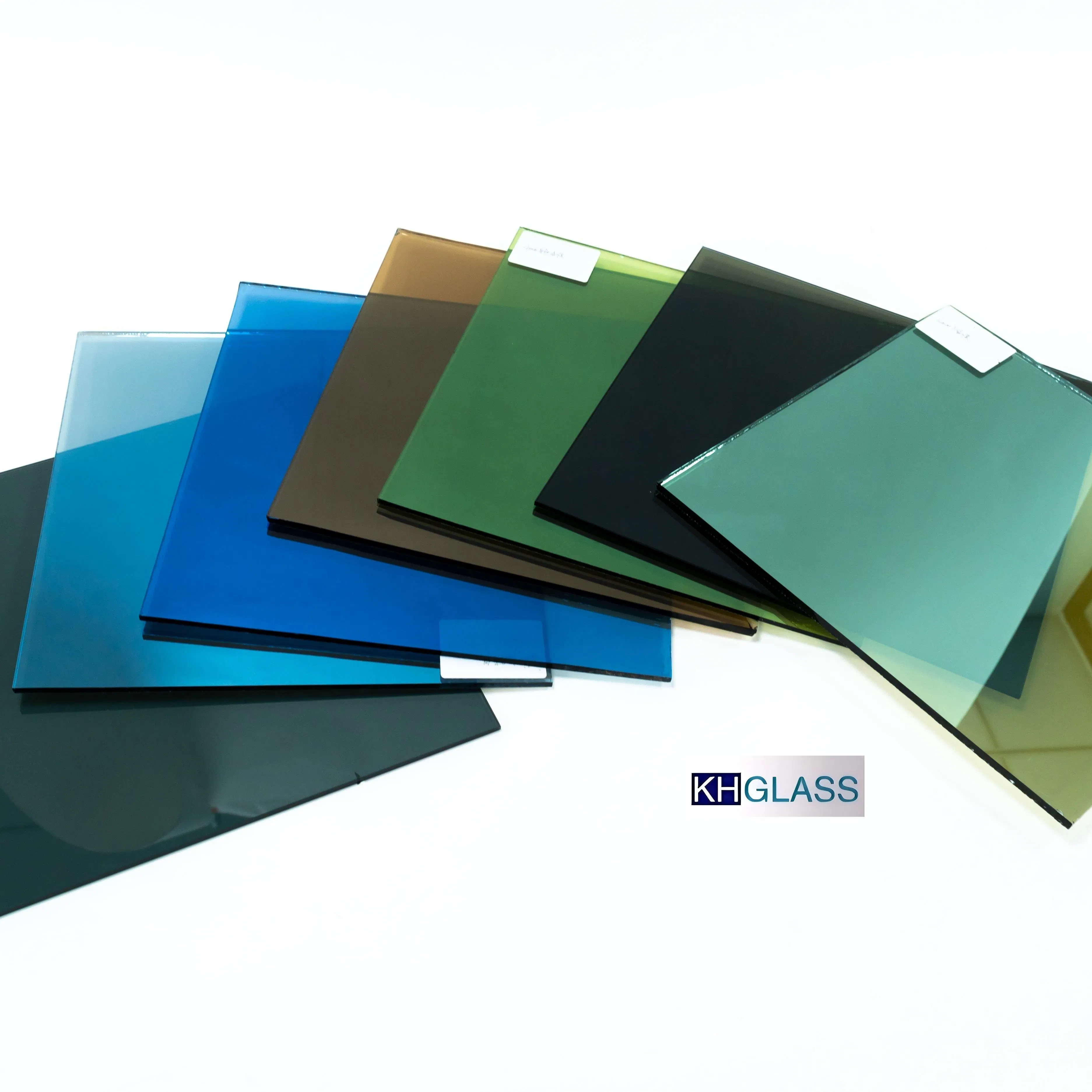 1.8 to 25mm Ultra Clear/Dark/Black/Bronze/Blue/Green Tinted Float Tempered Laminated Reflective Glass for Mirror Door Windows Furniture Building Glass