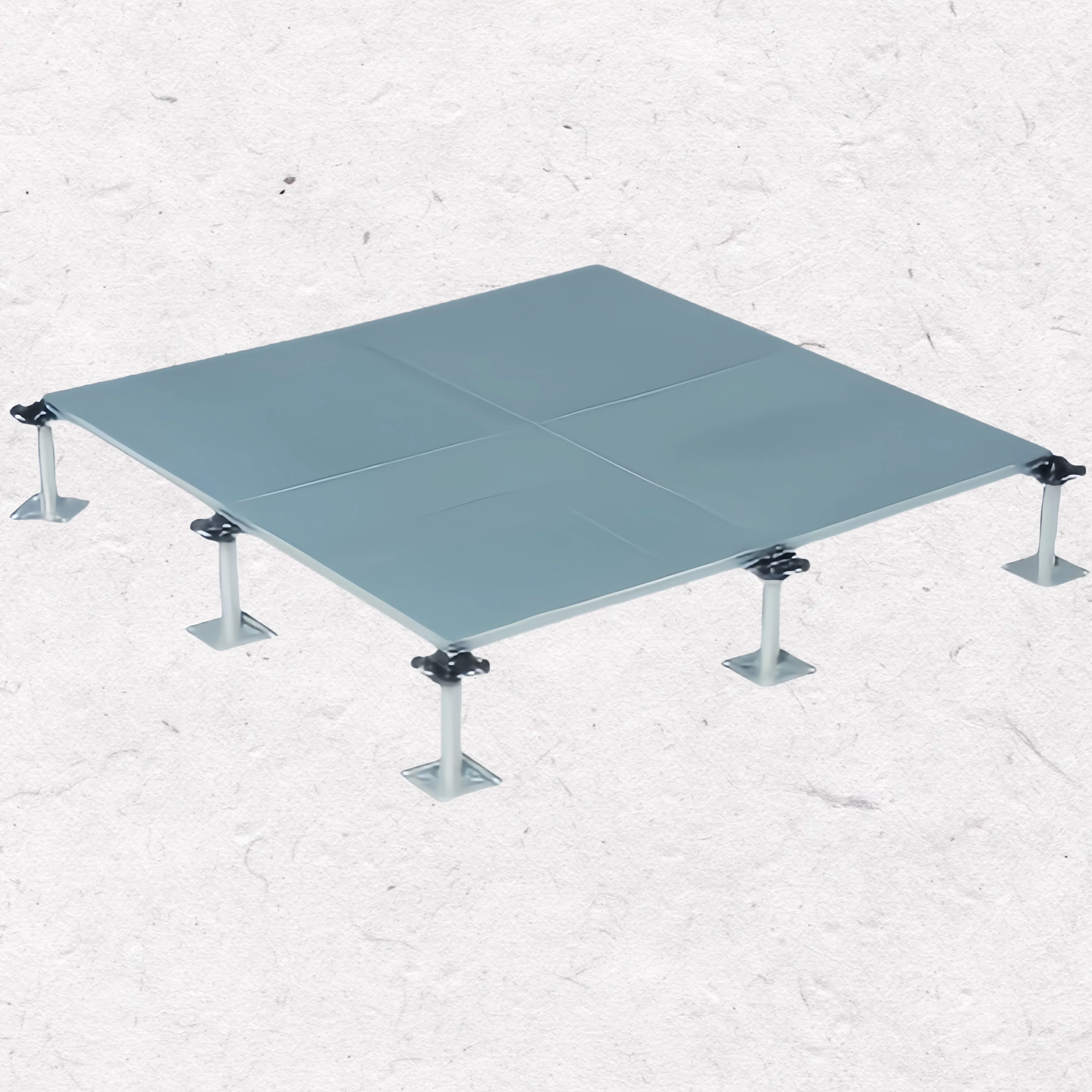 Lingding Calcium Sulfate ESD Floor Tiles with Fire Resistance for Labs