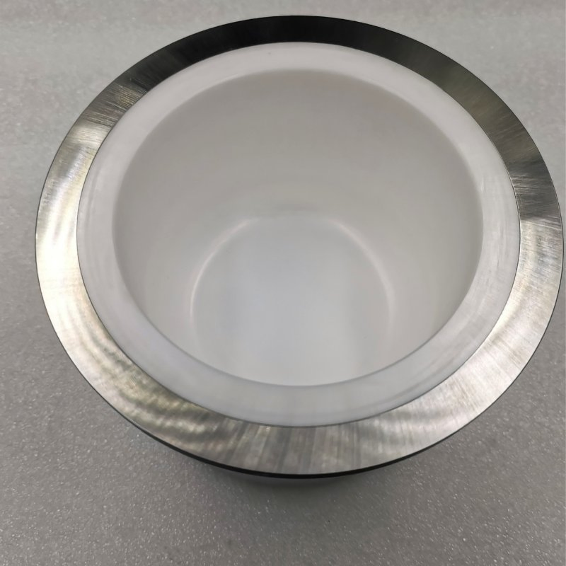 High Energy Output 500cc Zirconium Oxide Planetary Mill Jars with Stainless Steel Casing