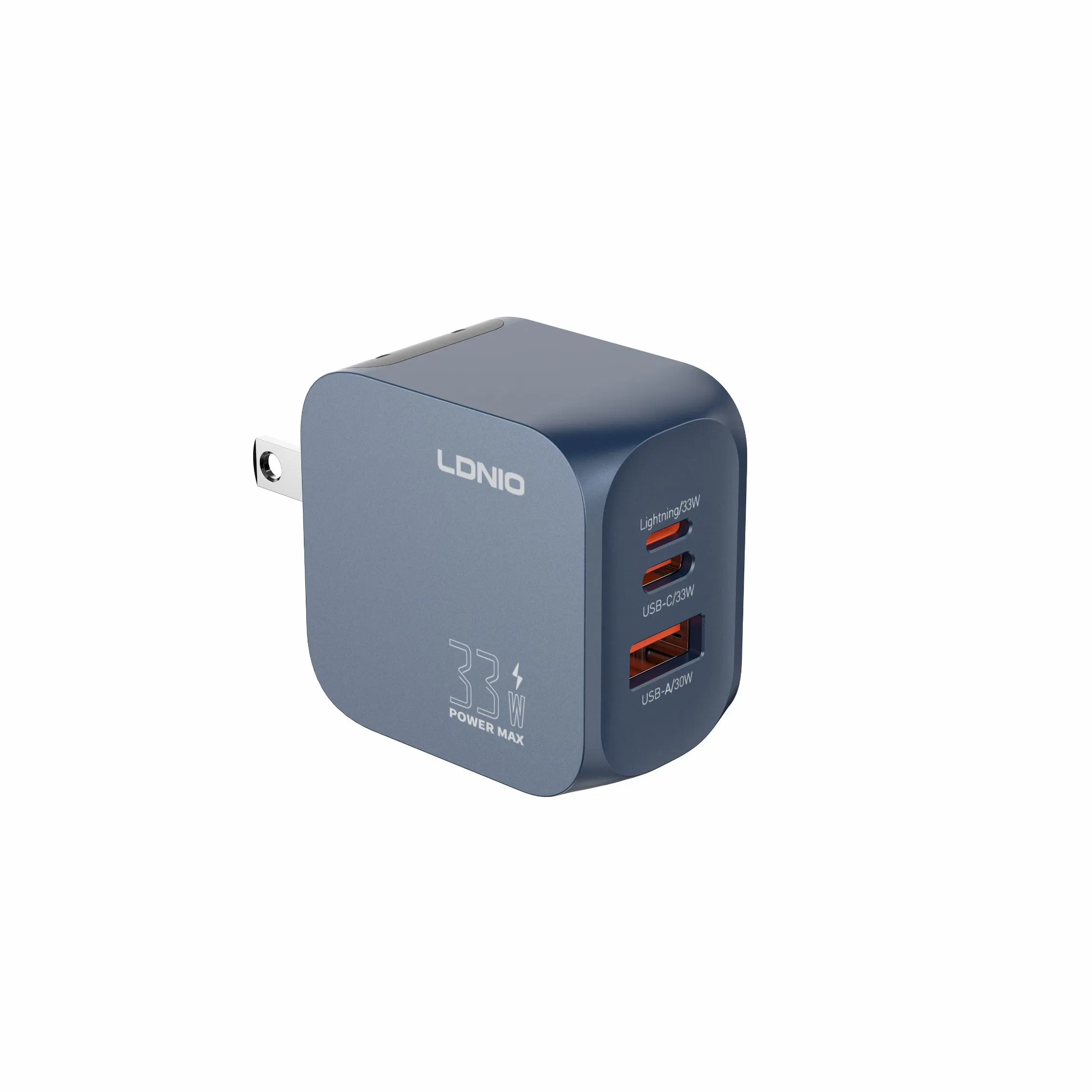 Ldnio Q5 GaN Mobile Charger Portable Mobile Charger QC 3.0 Fast Charger for iPhone 17 16 Xiaomi Samsung LG Motorola Fast Charging