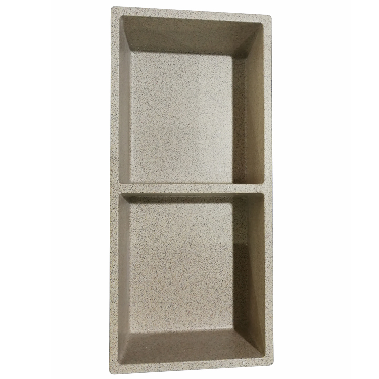 Factory Direct Bathroom Granite Red Single Double Three Four Recessed Shower Niches