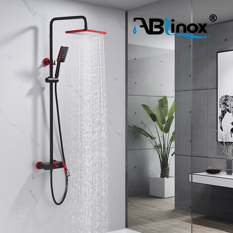 Ablinox Stainless Steel Sanitary Ware Shower Set