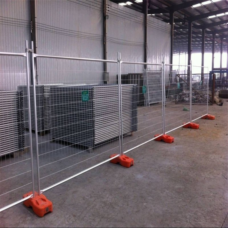 High Safety Portable Event Fence Galvanized Metal Australia Style Temporary Fence
