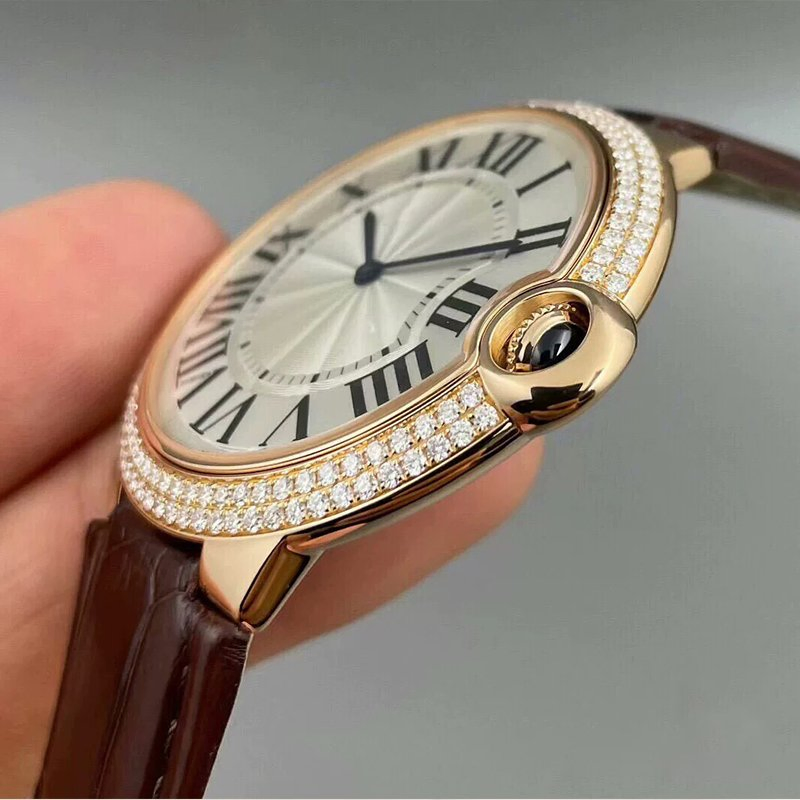 Luminous Diamond Beat Stainless Steel Quartz Watch for Collectors